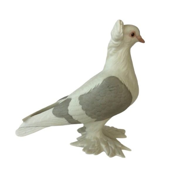 Vintage Pair of Boehm Tumbler Pigeons $200/Set - Picture 3 of 10